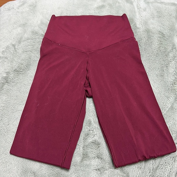 Red Aerie leggings size small - Picture 1 of 2